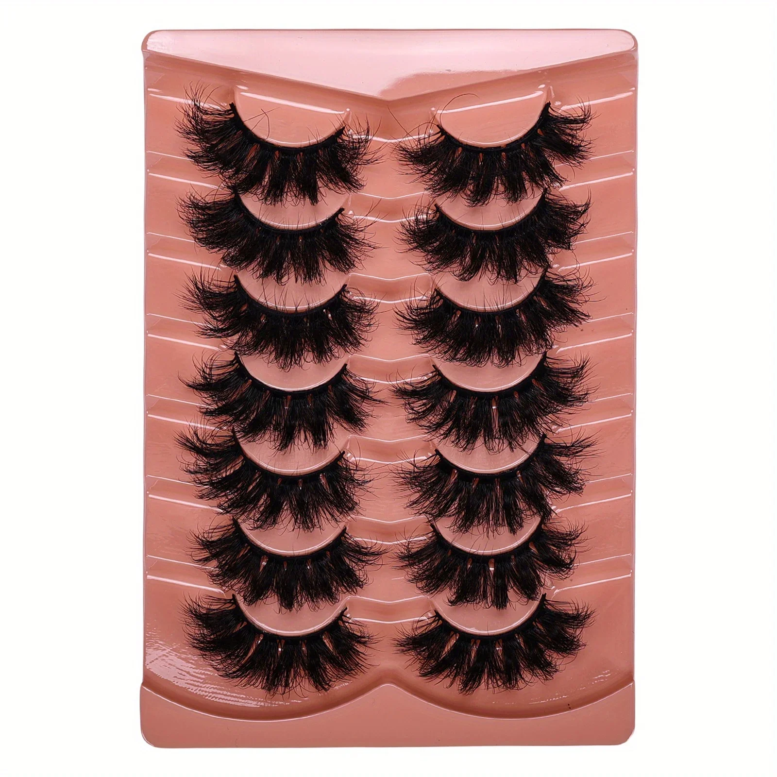 63 ペア/9 パック 3D ふわふわつけまつげドラマチックなつけまつげ乱雑なつけまつげふわふわ厚いまつげ