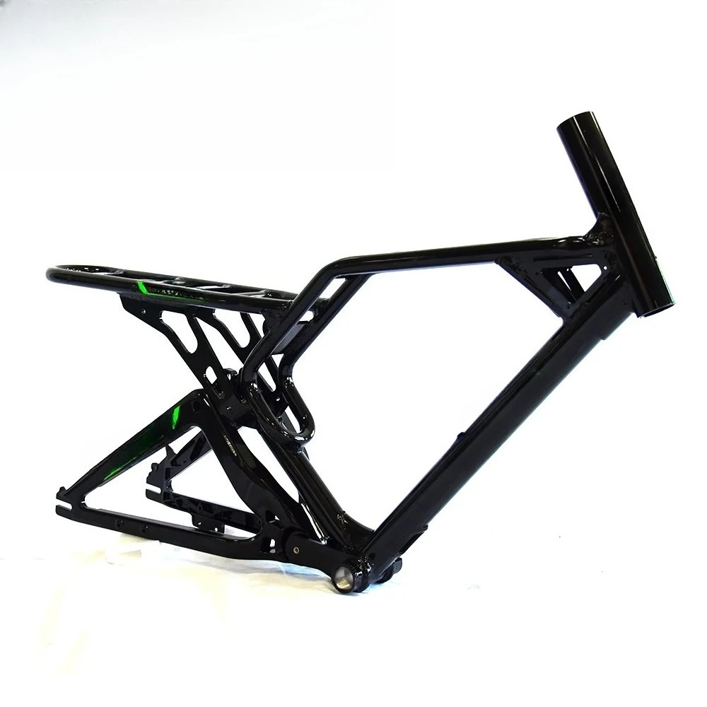 New 20inch E Bike Frame Full Suspension Fatbike Frameset DIY Electric Bike Frameset Parts Adults Dropout 175mm Dirt  Ebike Frame - view 5