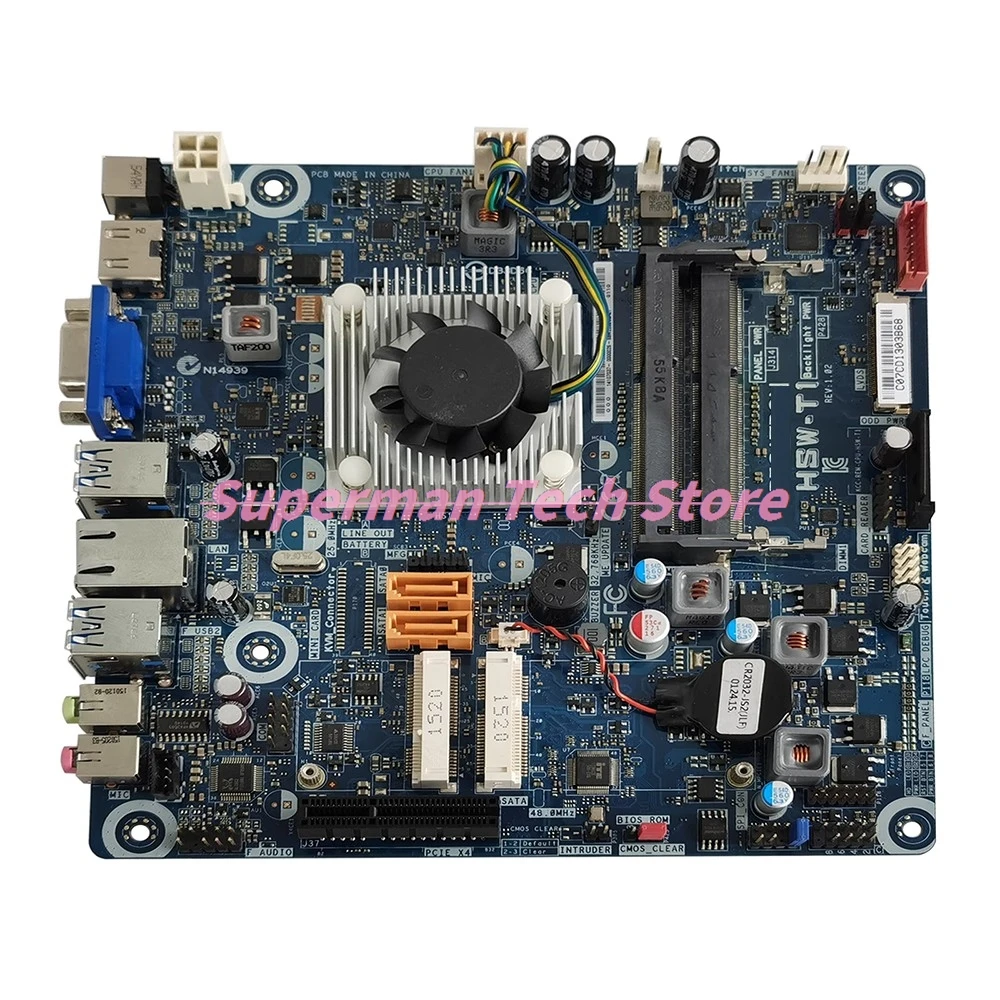 HSW-T1 Mini iTX Onboard DDR3L DC Powered Motherboard