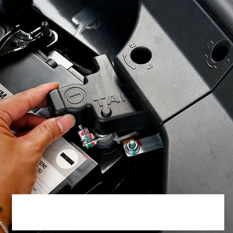 For Haval H9 MKII 2024 2025 Battery Negative Electrode Protection Cover Battery Dust Cover Car Modification Special Accessories