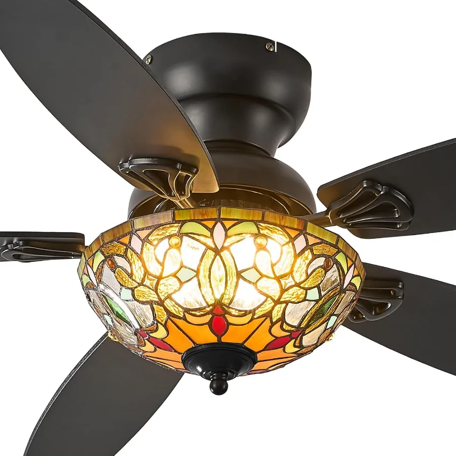 Tiffany Ceiling Fan… - image
