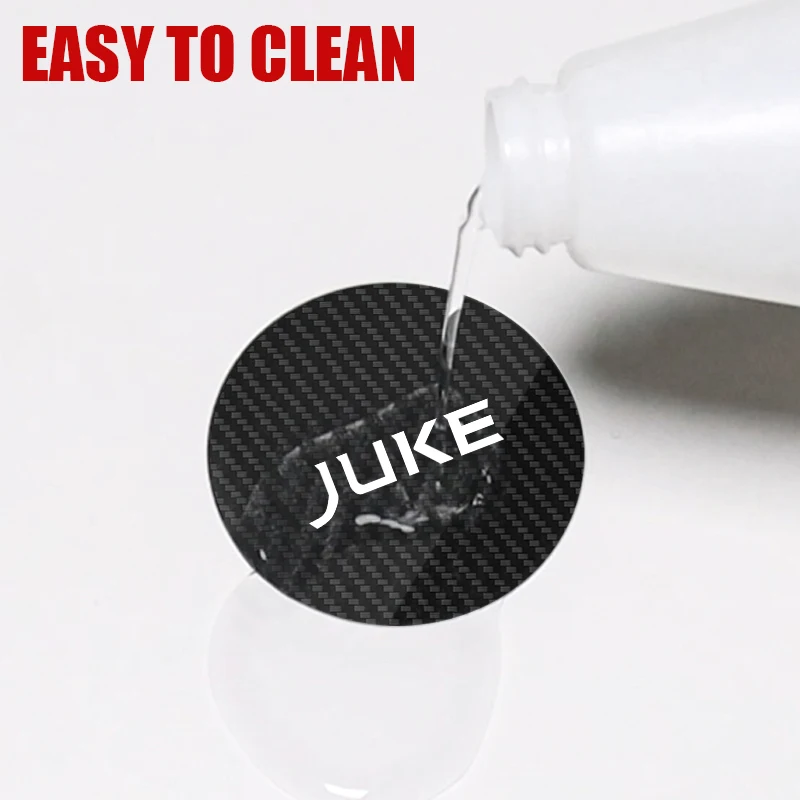 2Pcs Leather Car Cup Holder Pad for Nissan Juke F15 F16 Auto Water Bottle Coaster Anti Slip Mat Decoration Accessories image 5