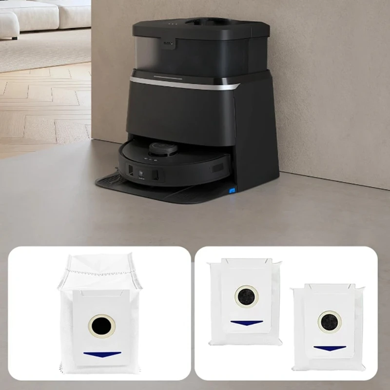 19Pcs Vacuum Accessories For Ecovacs Deebot T30 Omni / T30 PRO Robot Vacuum Cleaner Side Brush Filter Mop Cloth Dust Bag KIT