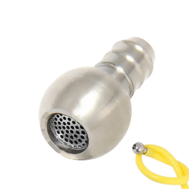 

Foam Pot Filter Beads Creative Stainless Steel PA Foam Pot Gravity Straw Ball Filter Suction Beads Filter auto Car Accessories