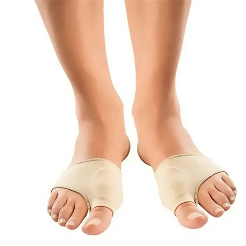 1 คู่ Toe Straightener Toe Separator Corrector Thumb Hallux Valgus เท้ารั้งสนับสนุน Foot Care Soft Bunion Protector