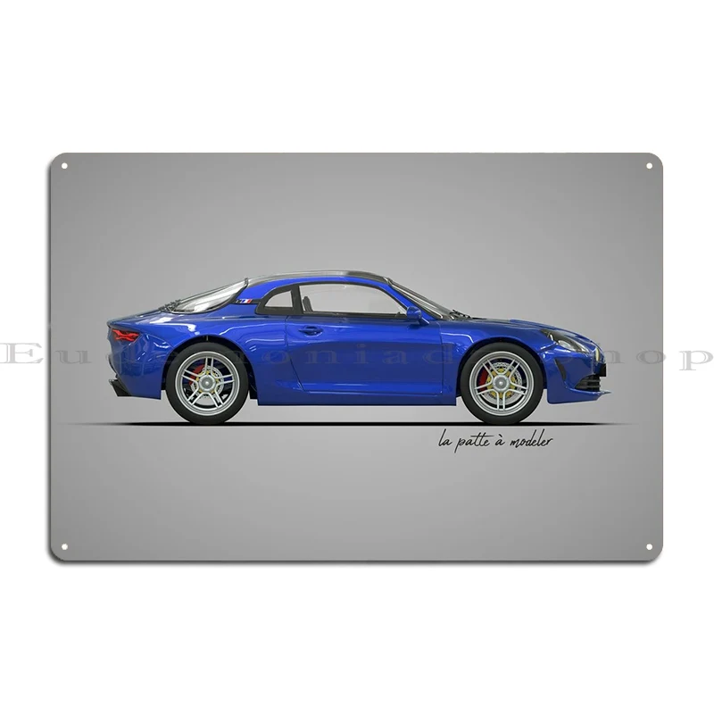 Alpine A110 Metal Sign Wall Decor Kitchen Club Bar Personalized Wall Mural Tin Sign Poster