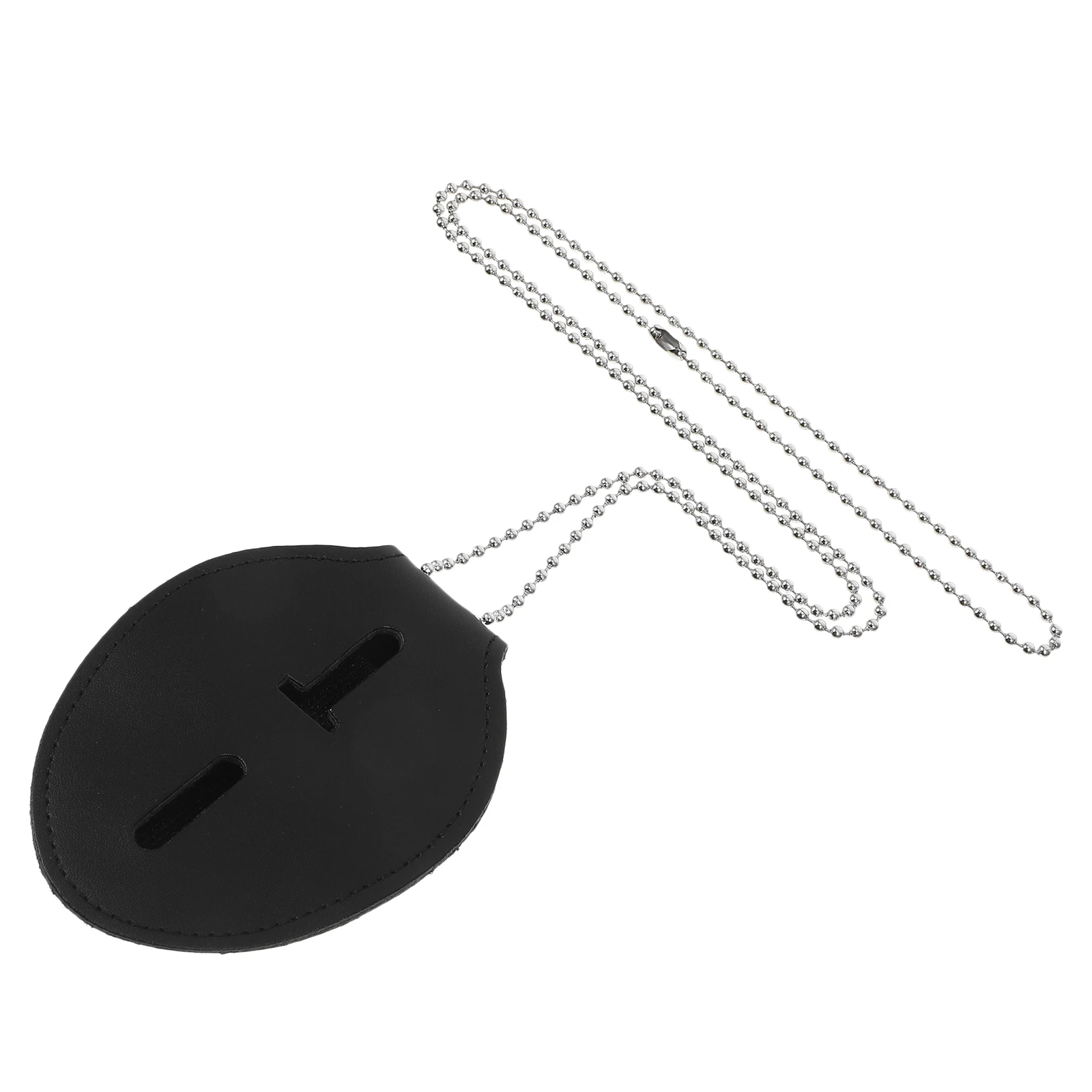 حامل شارة أمان قابل للتعديل مع غلاف بطاقة الهوية بمشبك معدني لإنفاذ القانون