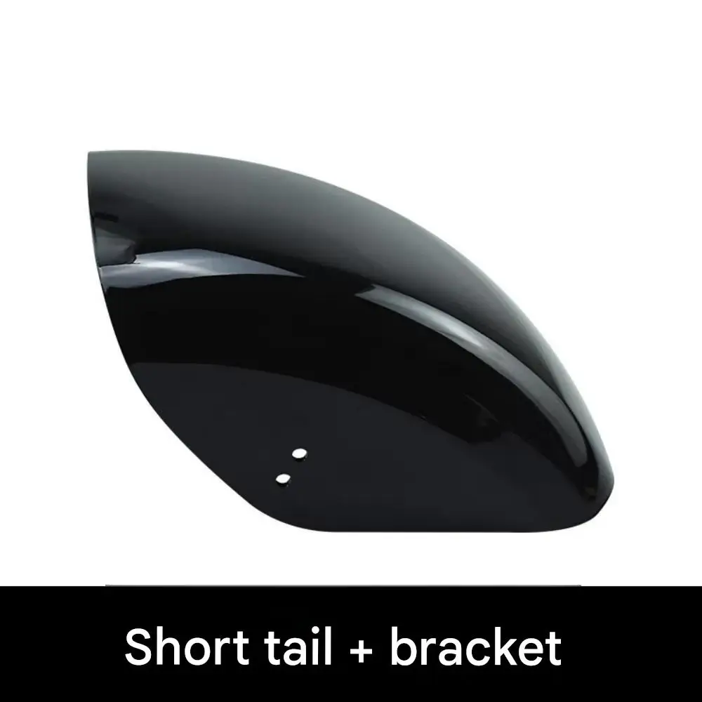 For QJMOTOR SRV 250V/300S/350 modified short rear fender retro mudguard iron license plate holder high-quality accessories