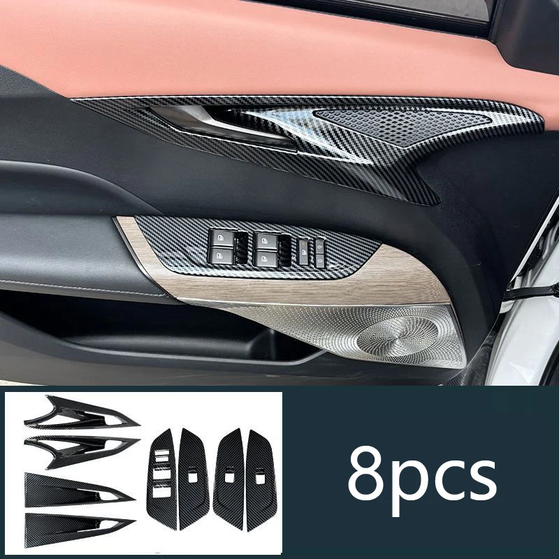 

Carbon Pattern for Changan Eado Plus 2026 Interior Accessories Air Outlet Glass Lifting Panel Decorative Cover A05 Eadoplus