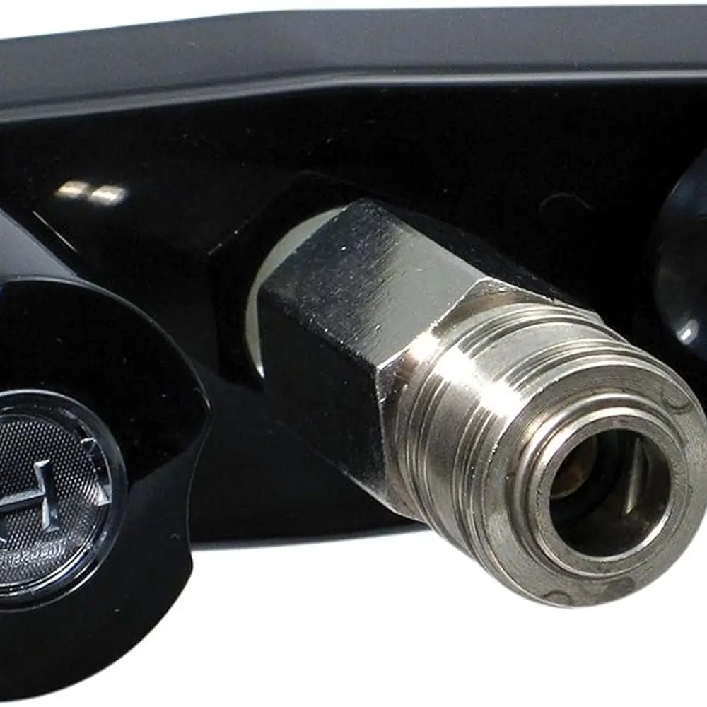 

Black Dual Handle 3-3/8 Plastic Faucet with Quick Connect by Valterra Phoenix PF213790