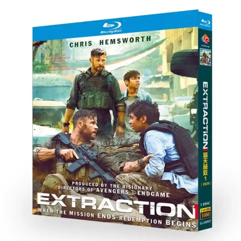 Extraction (2020) Blu-ray Disc BD DVD