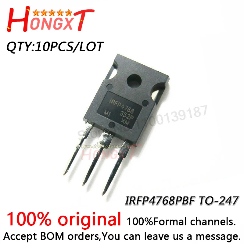 

10 шт. новый IRFP4768PBF IRFP4768 TO247 TO247 MOS ламповый полевой транзистор 93A 250 В