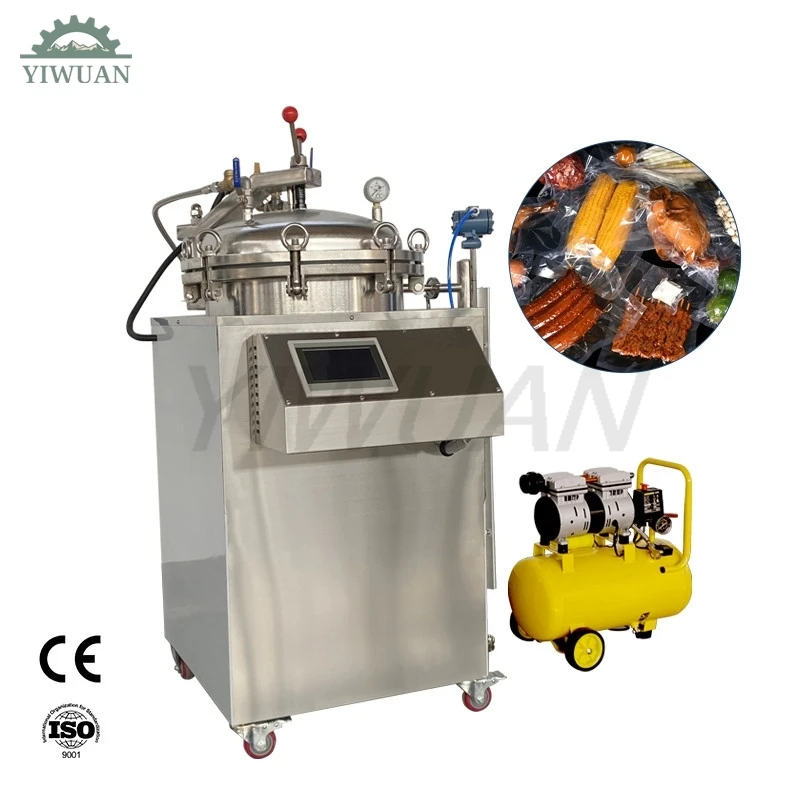 Steam Water bath Vertical Food and Surgical Material Clinical Instrument Sterilizer Autoclave Sterilization Device Oven