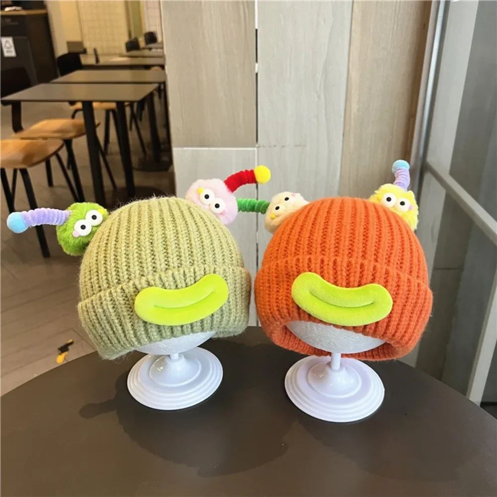 Boys and Girls Keep Warm and Windproof in Autumn and Winter, Baby Knitted Hats, Baby Hat Cute and Funny Wool Hats
