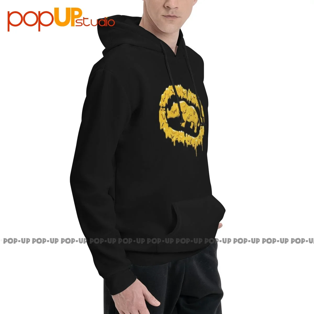 Ecko_Unltd Melted Bright Graphic Hoodie Sweatshirts Hoodies Best Retro Splicing Best Quality