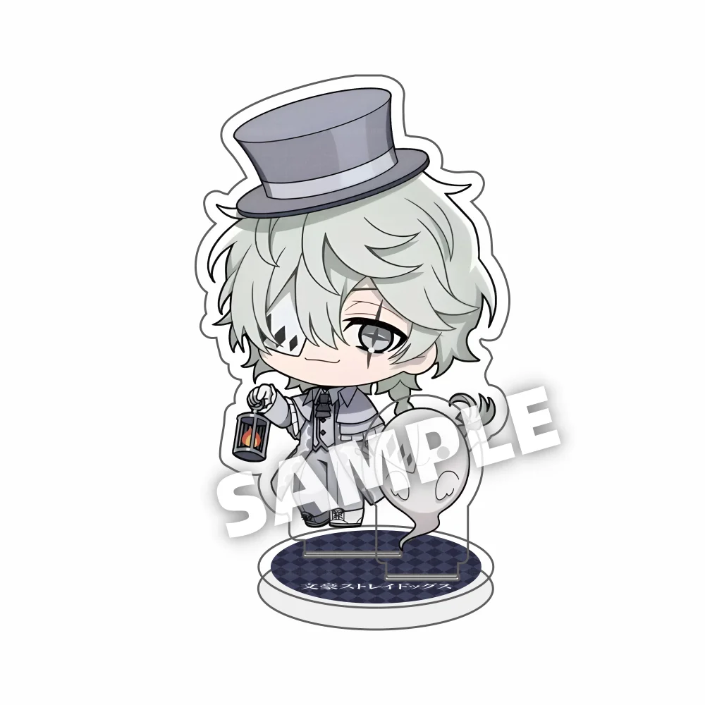 Anime Bungo Stray Dogs Acrylic keychain Ornaments Acrylic Stand Oda Sakunosuke Dazai Osamu Figure Model Desktop Decorate Gift - view 4
