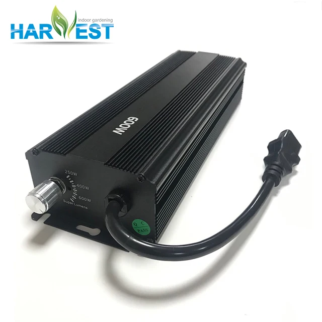 Digital Dimmable  Ballast  Indoor Garden Grow Light Ballast 600w