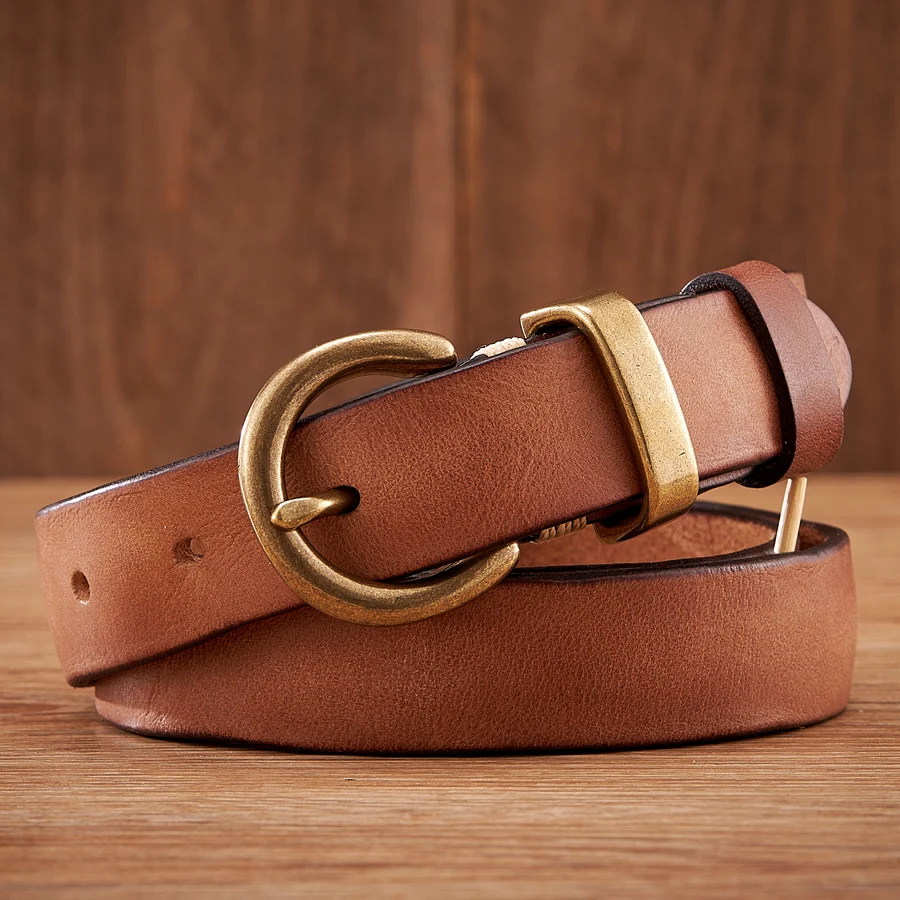 Women's Genuine Leather Waist Belt 6