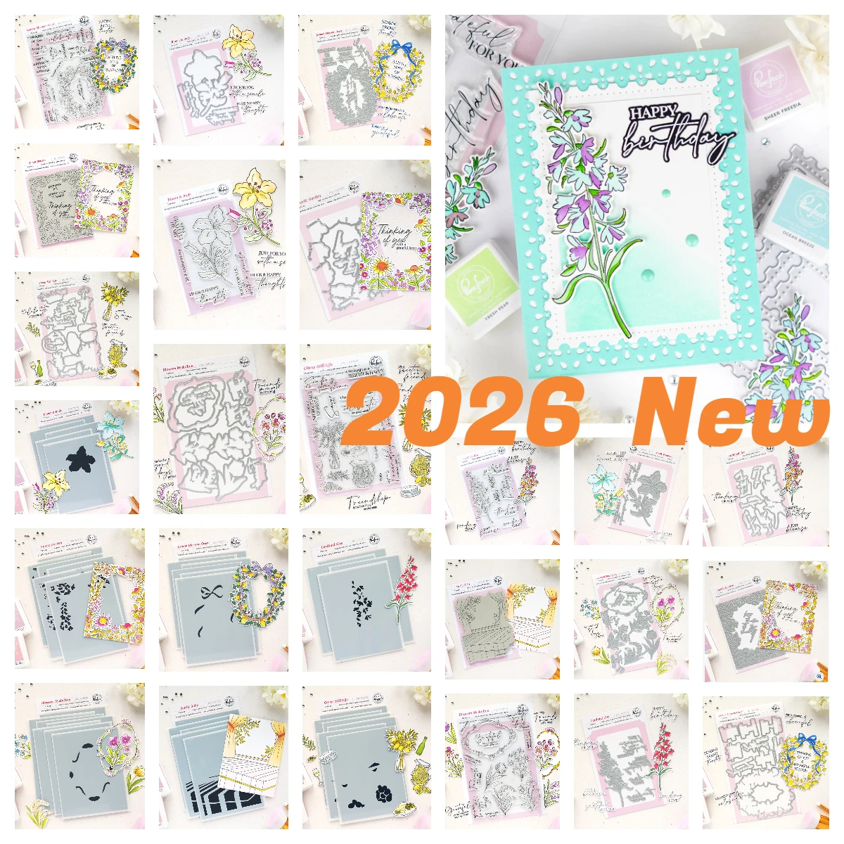 

Lemon Blossom Crest Blossom Medallion May 2026 New Metal Cutting Dies DIY Scrapbooking Photo Album Decorative Embossing Paper