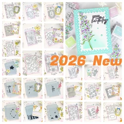 Lemon Blossom Crest Blossom Medallion May 2026 New Metal Cutting Dies DIY Scrapbooking Photo Album Decorative Embossing Paper