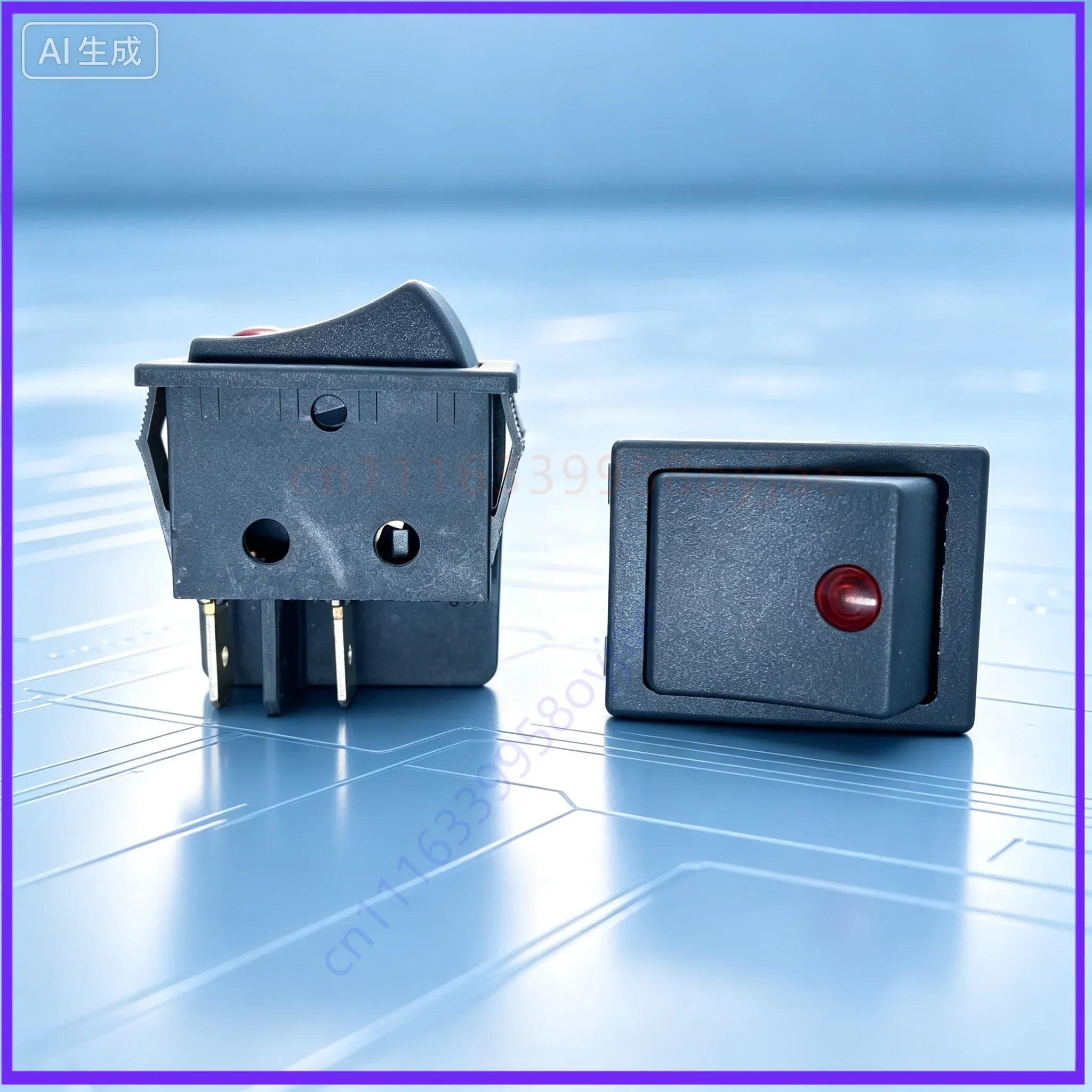 Button for DRH-2415-3 Illuminated Rocker Switch 4Pin 16A
