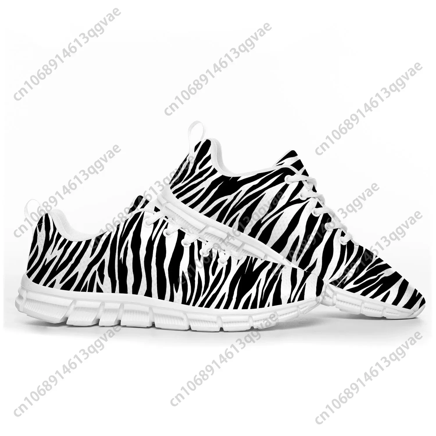 

Zebra Print 3D Fashion Sports Shoes Mens Womens Teenager Kids Children Sneakers Tide Printed Causal Custom Quality Couple Shoes