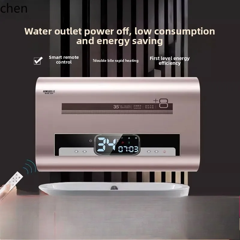 HTT nuovo scaldabagno elettrico con stoccaggio dell'acqua a secchio piatto di prima classe 60 litri 80/100 litri bagno