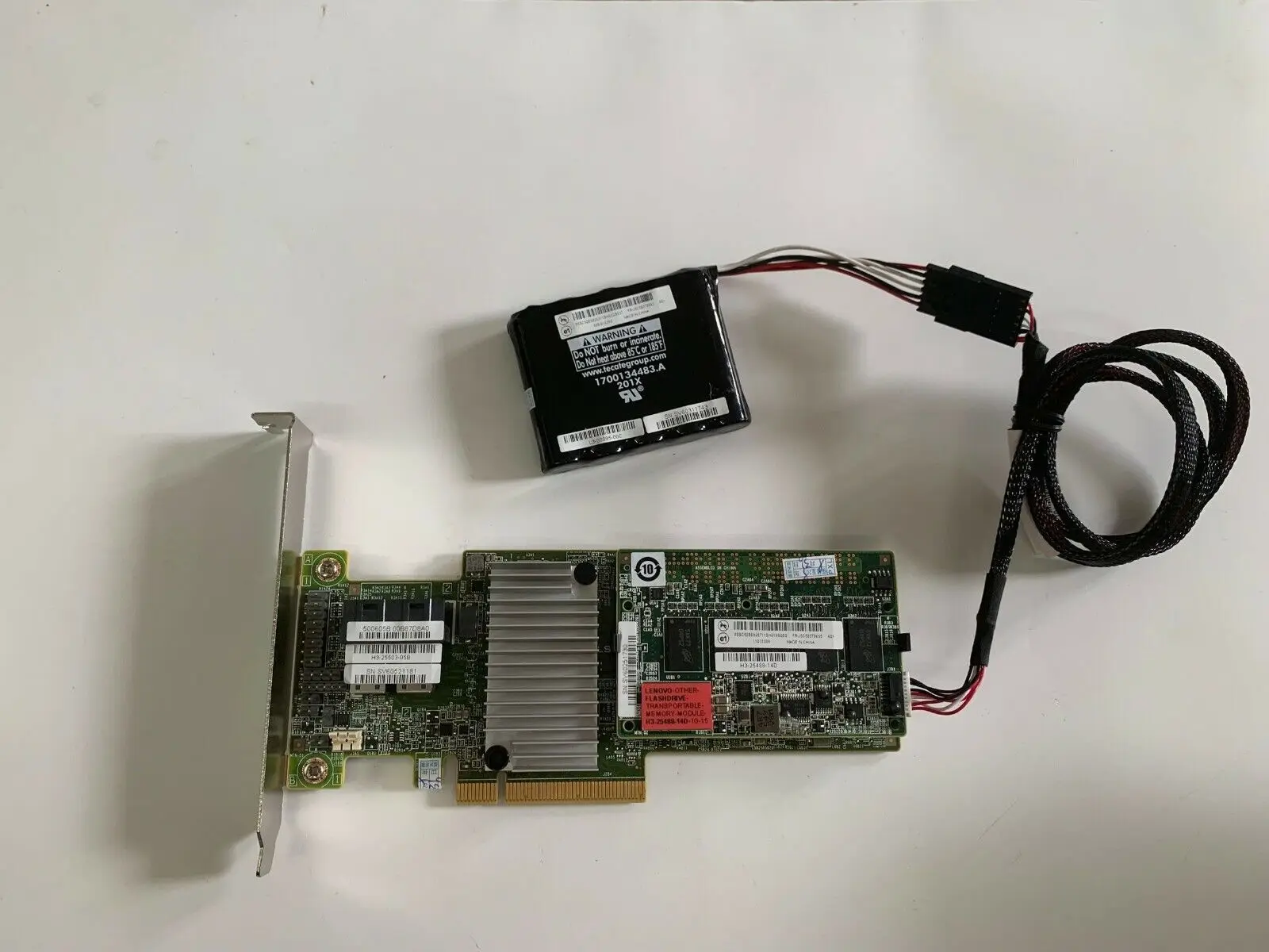 LSI MegaRAID SAS 9364-8i 03T6792 1GB Cache 12G SAS RAID Controller Card+BBU