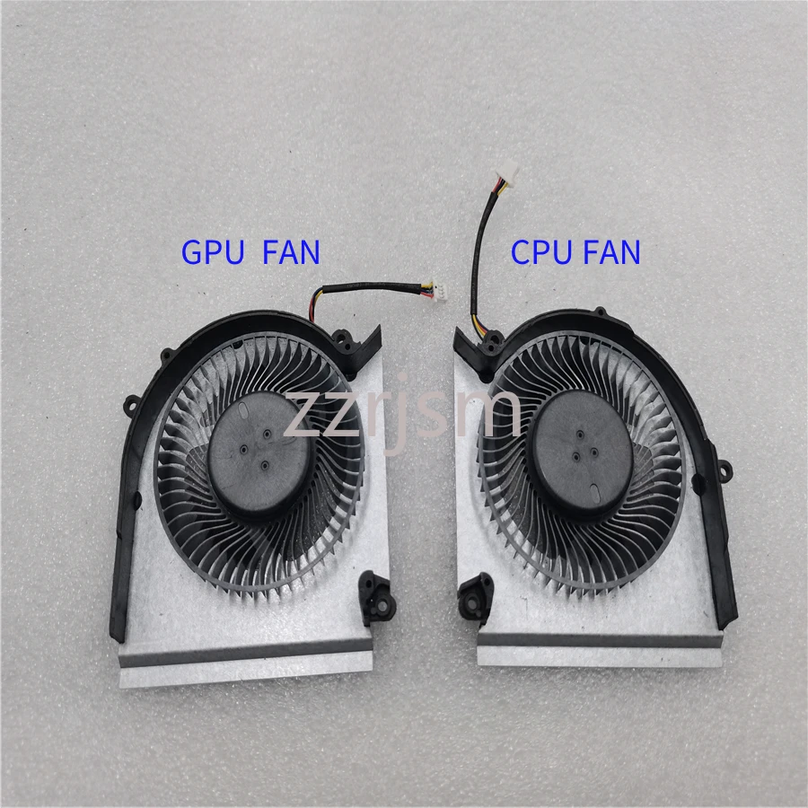 

New For MSI MS-15M1 15M2 GE68 GP68HX CPU GPU Fan DC12V PABD1A010SHR N509 N510
