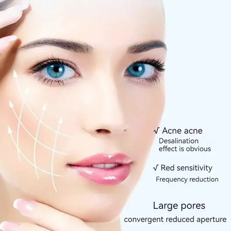 New 20Pcs Freeze Dried Powder Blue Copper Peptide Serum Kit Anti Wrinkle Pore Minimizing Acne Repair Facial Essence Soothe Skin
