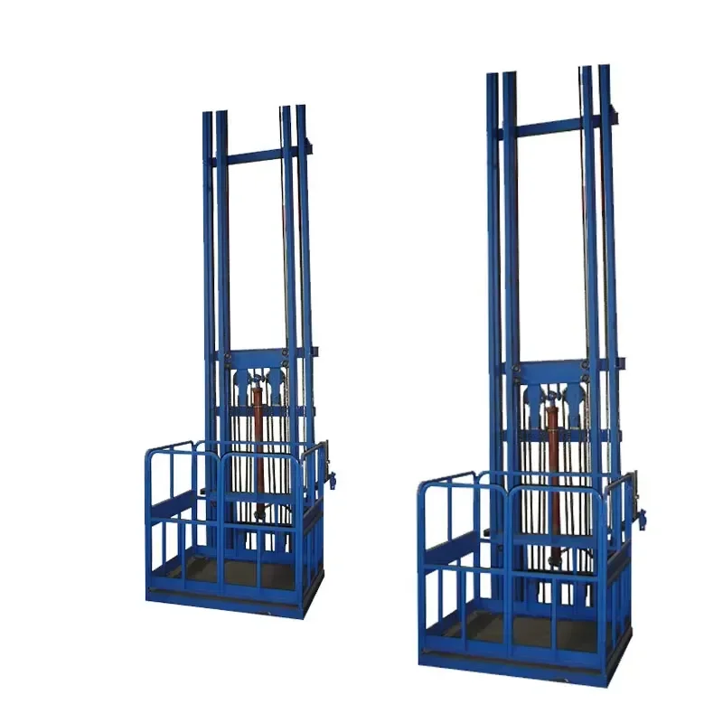 Industrial Goods Elevator Hydraulic Vertical Rail Cargo Lift