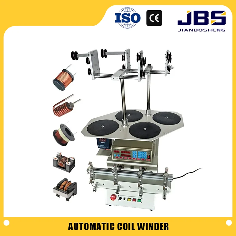 

JBS 220V/110V Automatic Coil Winder: 0.03-0.5mm Wire 4/6 Axis 110mm Width 80mm Screw Diameter