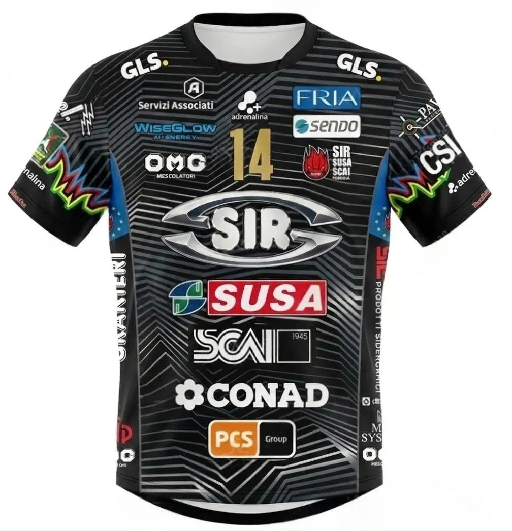 2026 summer and autumn men's and women's volleyball jerseys, short sleeved T-shirts, team uniforms, quick drying training tops
