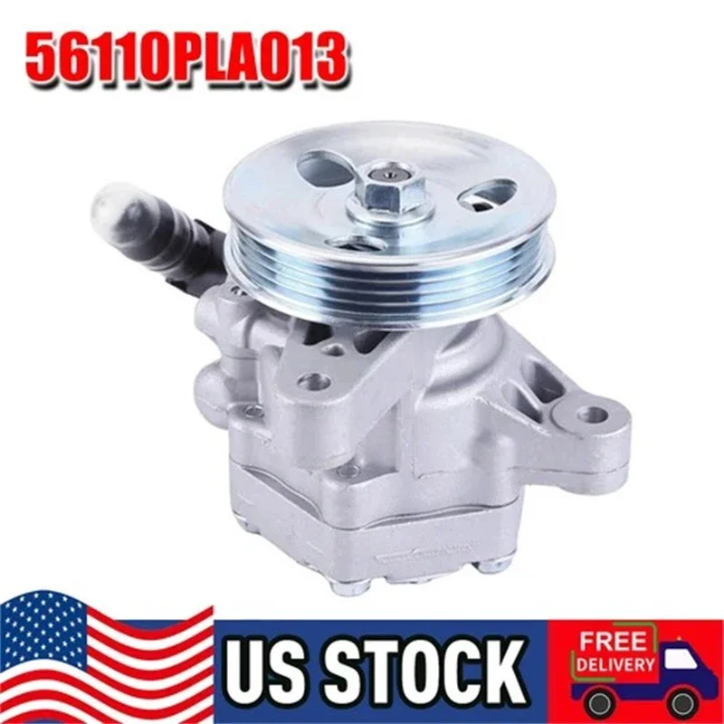 

Power Steering Pump w/ Pulley 21-5267 Compatible for 2001-2005 Acura EL Honda Civic 1.7L