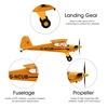 リモコン飛行機WLtoys-A160-J3,rc飛行機,3D, 6g,1406ブラシレスモーター,屋外フォーム,5チャンネル,オリジナル,飛行中 5