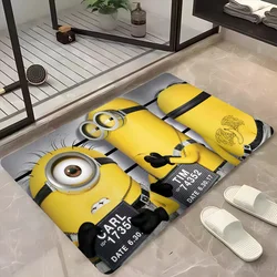 Classic Movie Minions tappetino zerbini tappeto per la casa tappetino per piedi tappetini assorbenti per bagno tappetini antiscivolo decorazioni per la casa forniture tappeti