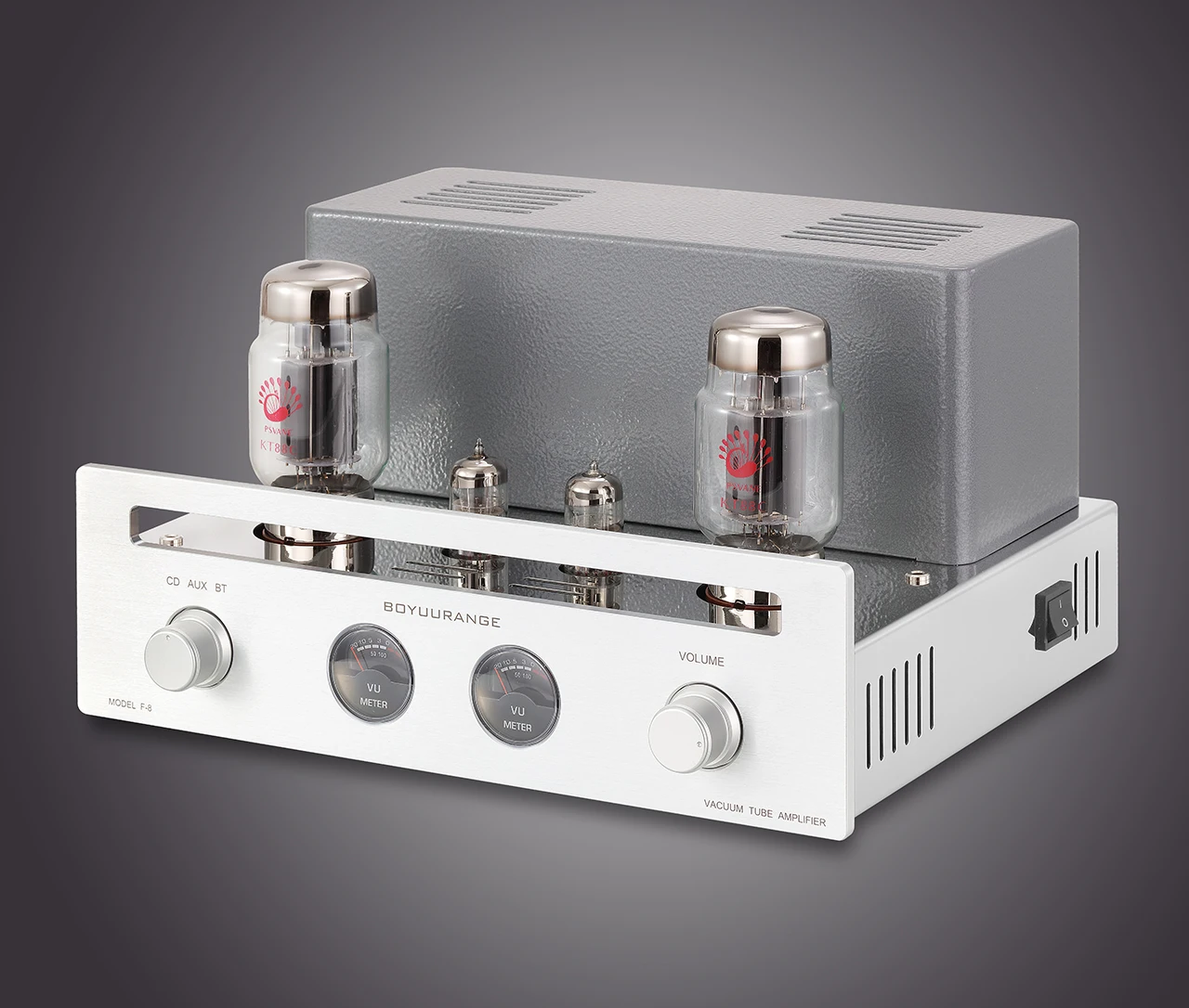 BOYUURANGE F8 pure tube amplifier 6N2 push KT88 tube single-ended power amplifier audio amplifier