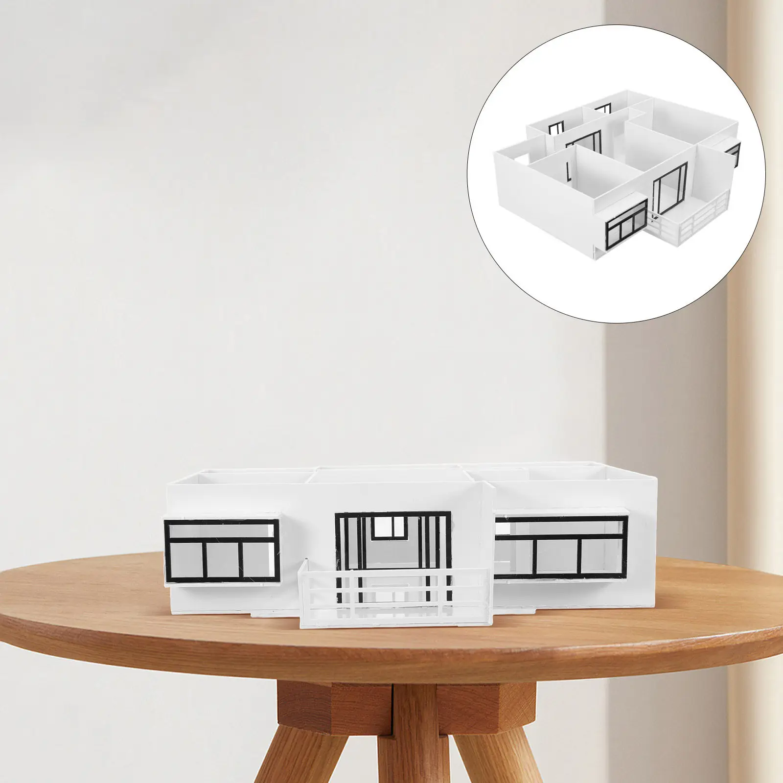 

Indoor Section Display Architectural Cross Section Educational Set for Professional Interior Planning Design Study Materials