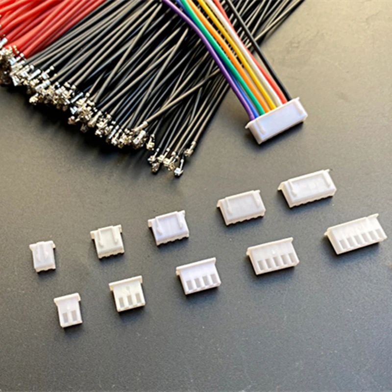 High End 10pcs Silicone Wire Xh2.54 Ph2.0 JST Connector Cable Wires With Terminal XHP PHR (High Temperature Resistance)