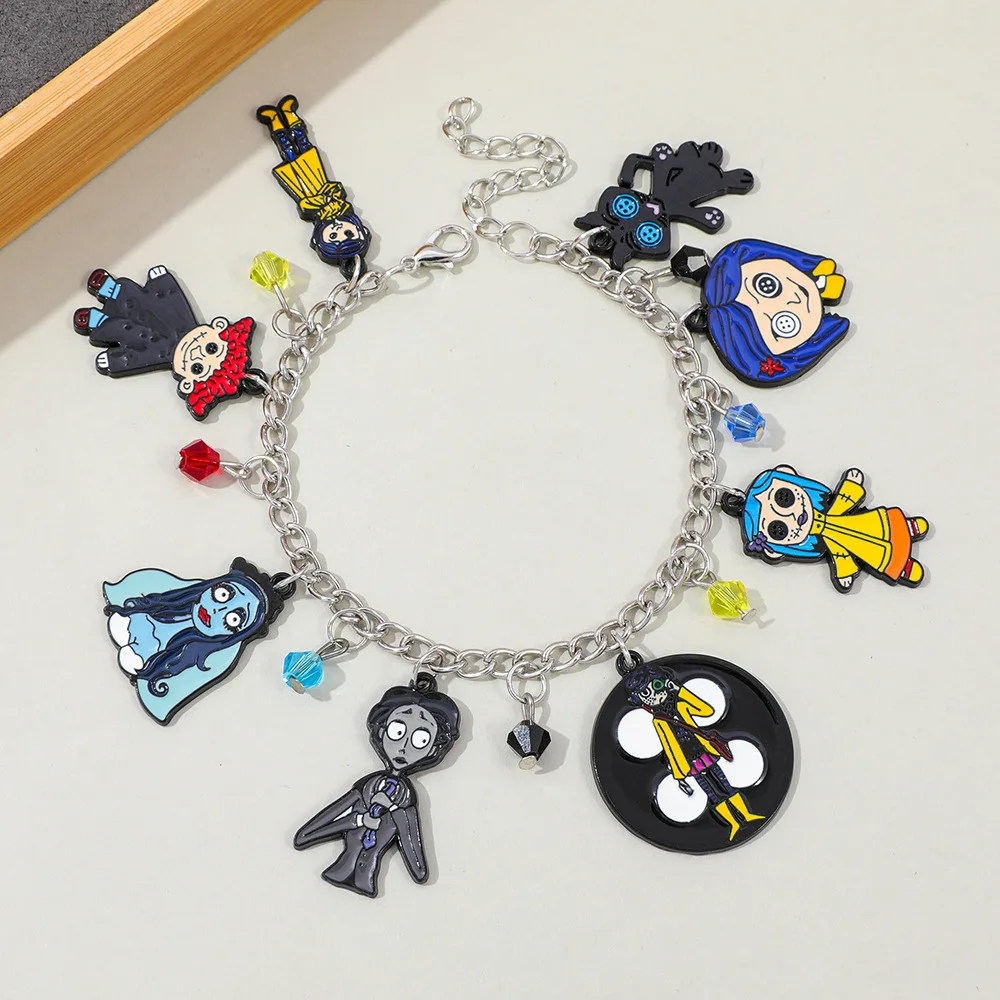Cartoon Anime Halloween Armband Mode Anhänger Schmuck Accessoires – Detail 3