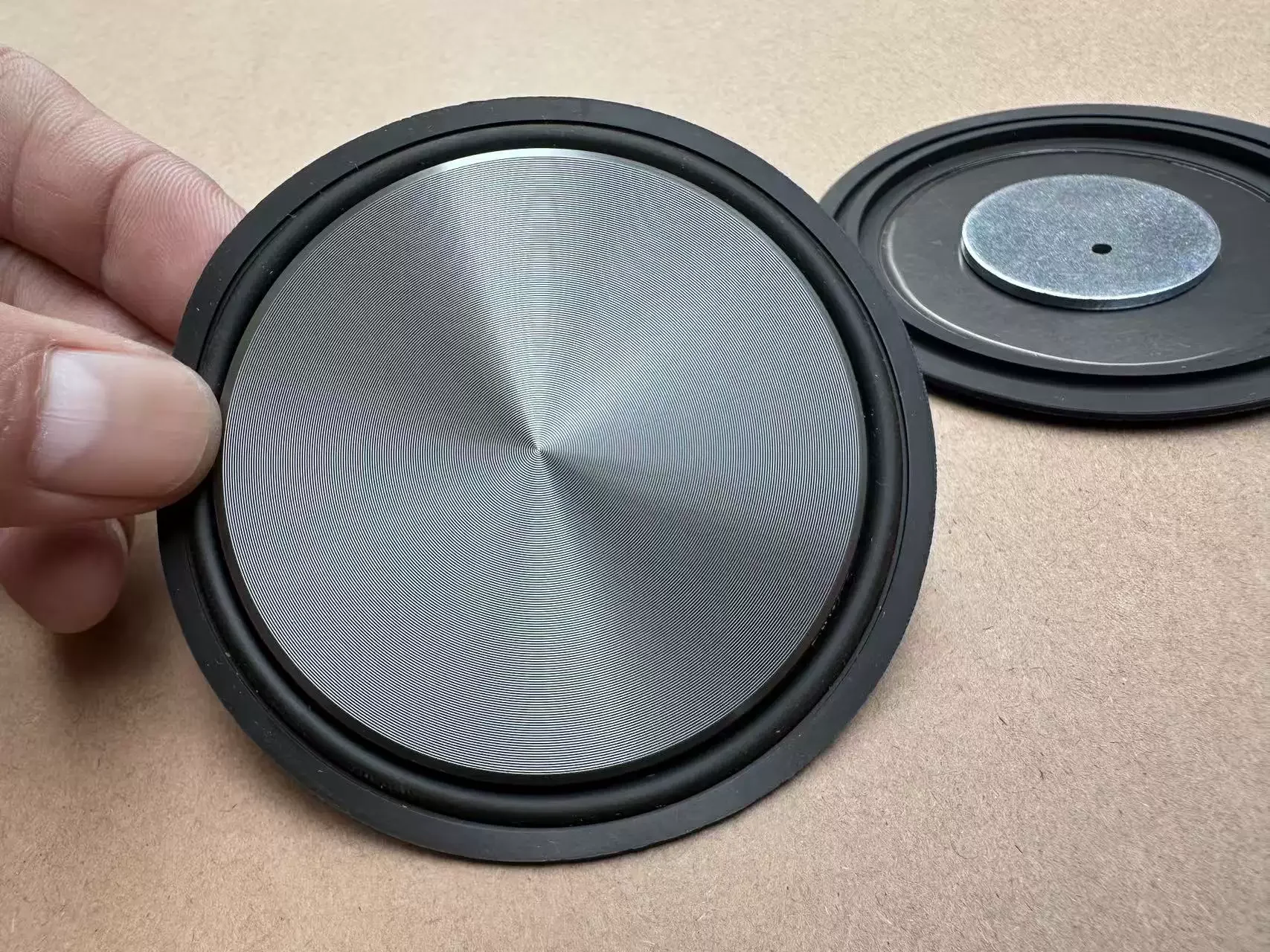 GHXAMP 84mm For Harman Kardon Classic 3Inch Metal Brushed Passive Bass Radiator – Round Diaphragm for Enhanced Bass 2PCS
