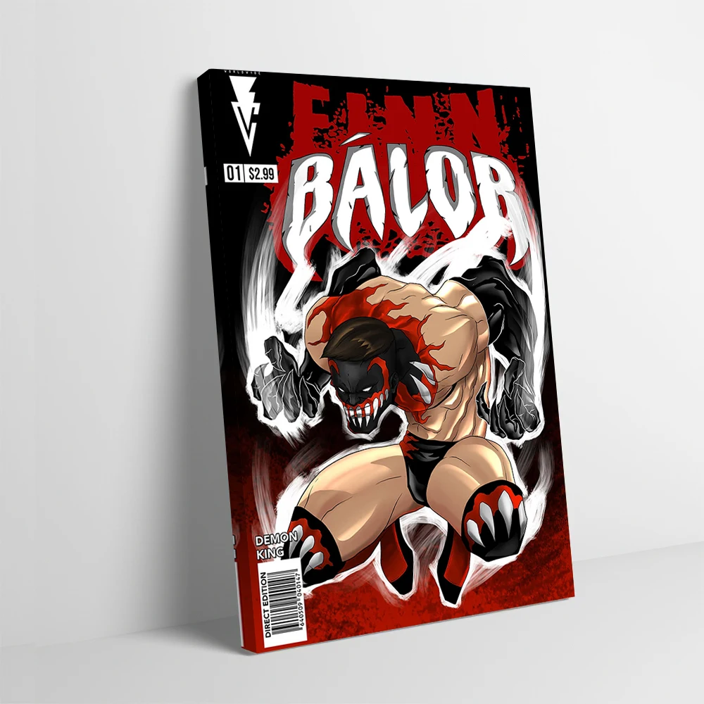 Demon King Printing Poster Customizable Pictures Wall Art Canvas Painting Gift for Gaming Room Decoration Home Bathroom Decor