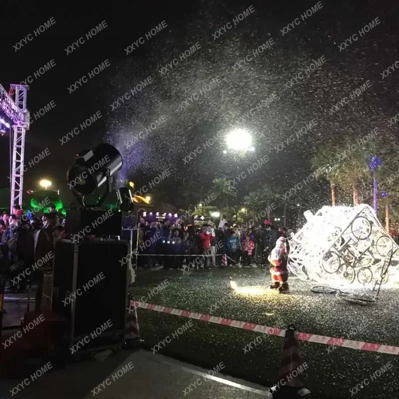 Machine de fabrication de neige 4000W, grande Machine de flocon de neige, Simulation de scène, Machine de pulvérisation de neige