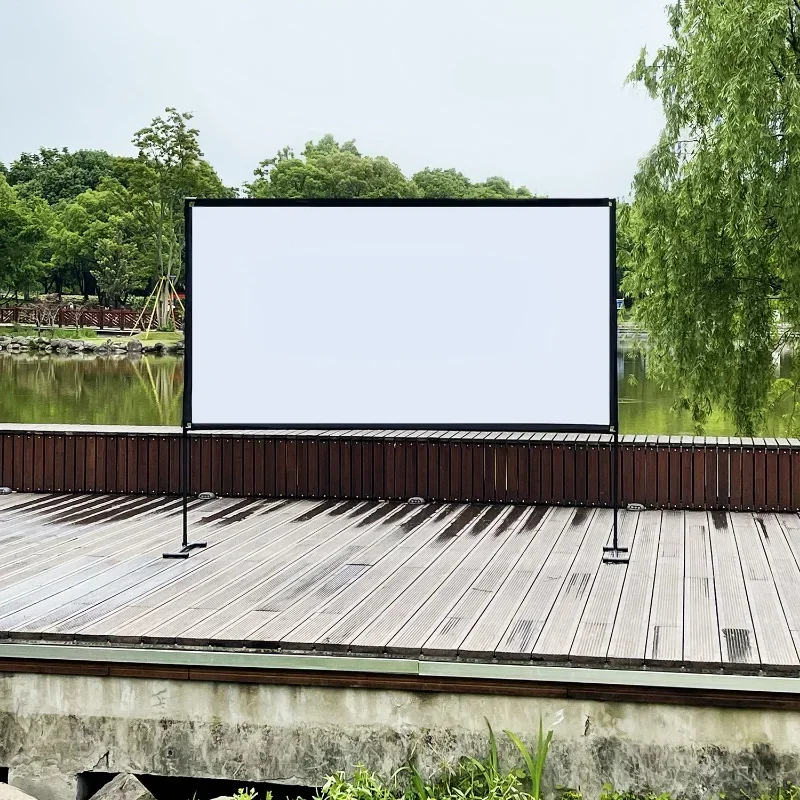 100-120-inch-16-9-projector-screen-outdoor-bracket-projection-screen-folding-projecting-screen-for-home-theater-backyard-camping