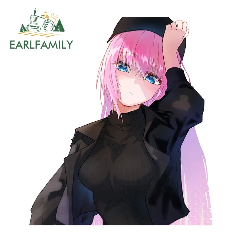 

EARLFAMILY 13см x 11.4м наклейка на автомобиль с изображением Шикимори Сан, мультяшные персонажи, декоративные наклейки, аксессуары для автомобиля, для окон, багажника, холодильника