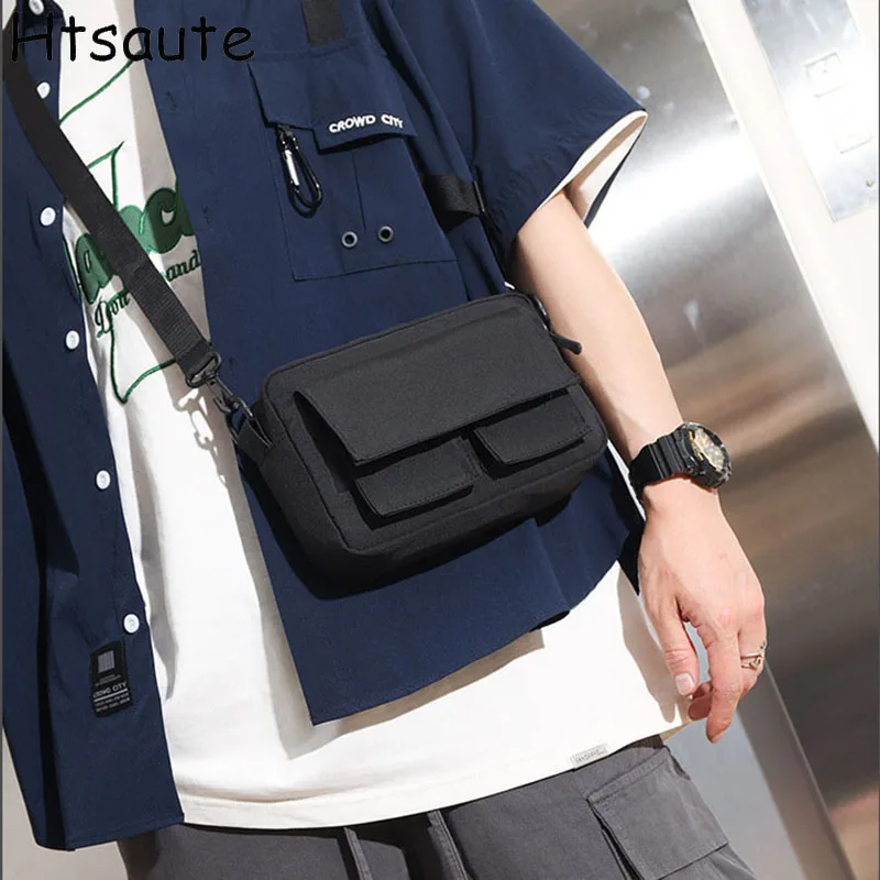 

Men crossbody bag oxford cloth shoulder bag Lightweight multifunctional street bag Leisure postman Pack Work messenger bags