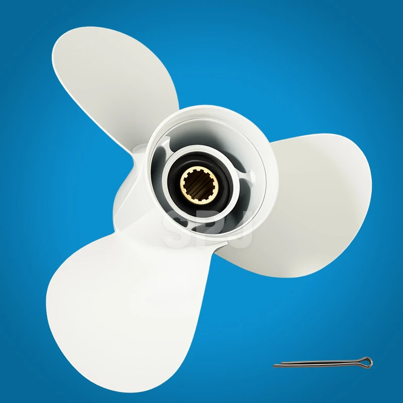 elica-fuoribordo-11x15-per-yamaha-25-30-40-48-50-55-60-hp-3-pale-13-scanalature-in-lega-di-alluminio-bianca-11-15