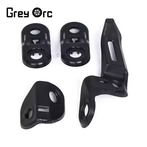 For Honda CBR1000RR CBR1000 RR 2008-2016 ABS Black All Fairing Fixed Shell Bracket Wrap-around Panel Housing Mounting Brackets