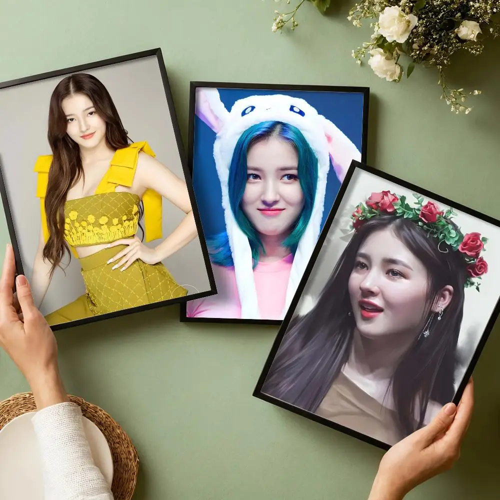 Nancy J-Jewel M-McDonie Poster Stickers HD Painting Self-Adhesive Art for Bedroom Living Room Home Decor Modern Wall Decals Gift