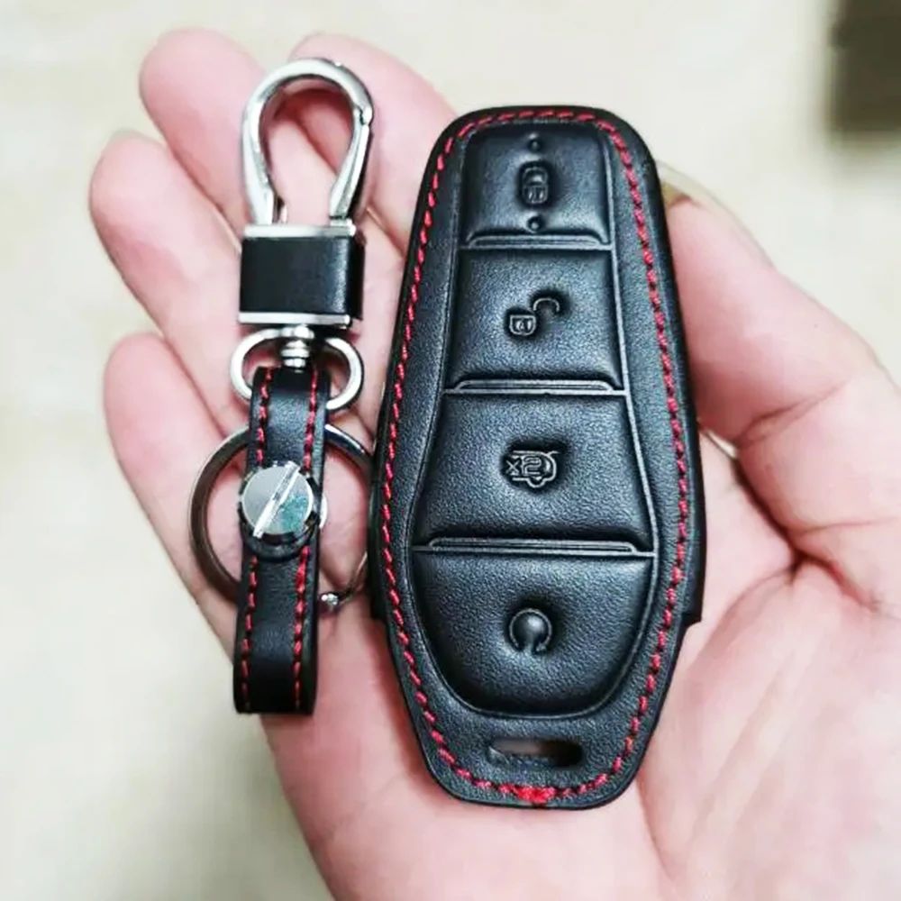 4 Buttons Car Key Case for BYD Atto 3 Han EV Dolphin Remote Control Protect Cover Auto Accessories